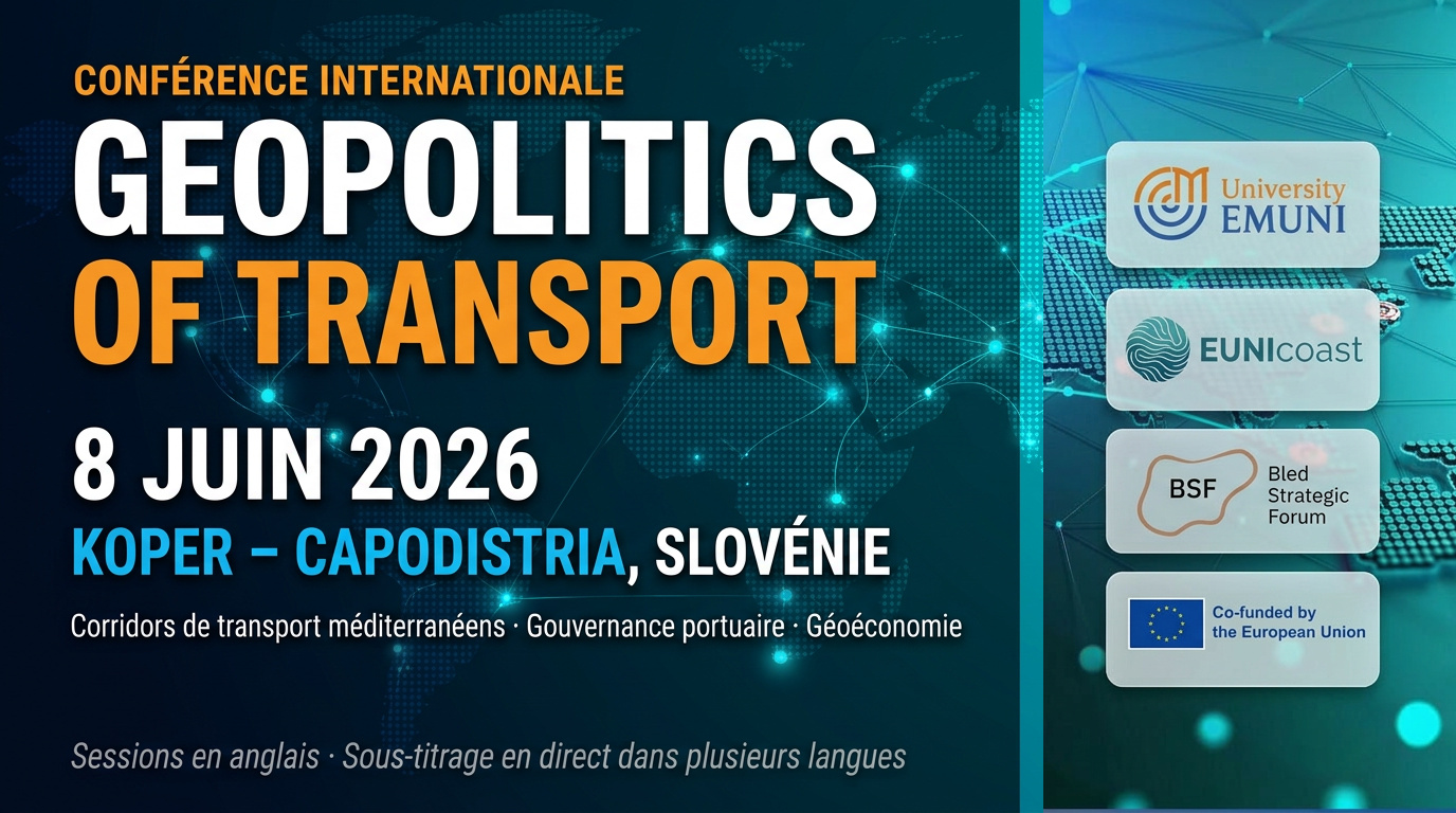 Géopolitique des transports – Conférence internationale, 8 juin 2026, Koper – Capodistria